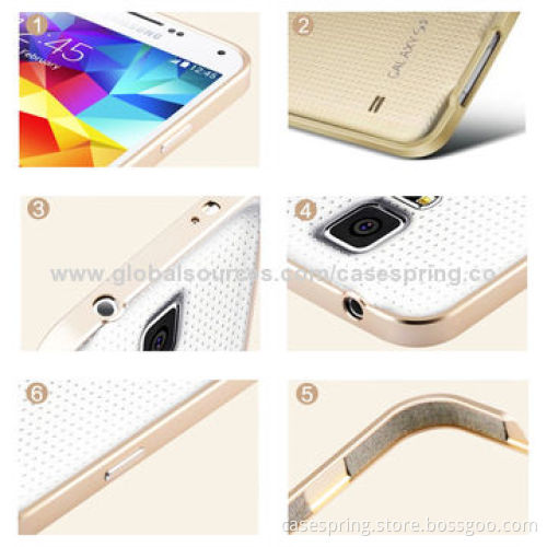 Ultra-thin aluminum alloy bumper for Samsung Galaxy S5, metal bumper,OEM and ODM orders welcomed